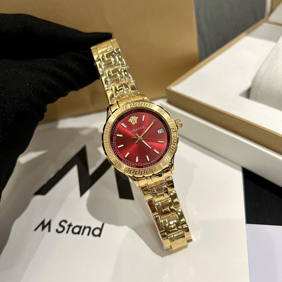 [TOP] VERSACE Hellenyium LADY Watch 35mm - 8 Colors