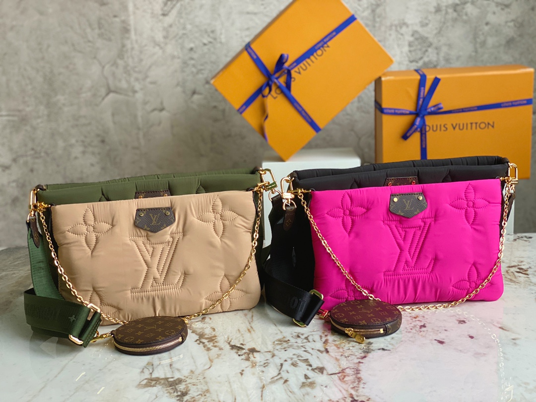 [TOP] Louis Vuitton LV  MAXI MULTI POCHETTE ACCESSOIRES Bag 34 x 21.5 x 5 cm - 2 Colors