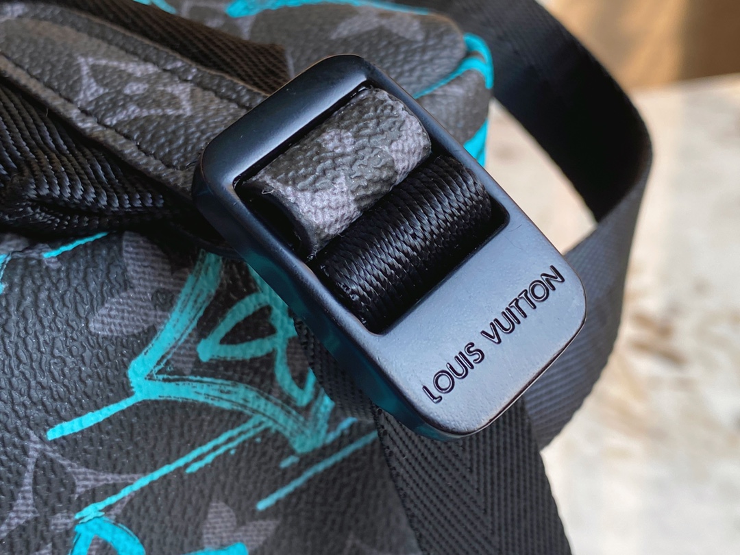 [TOP] Louis Vuitton LV Men's Apollo Backpack - 40.0×30.0×20.0cm - Black