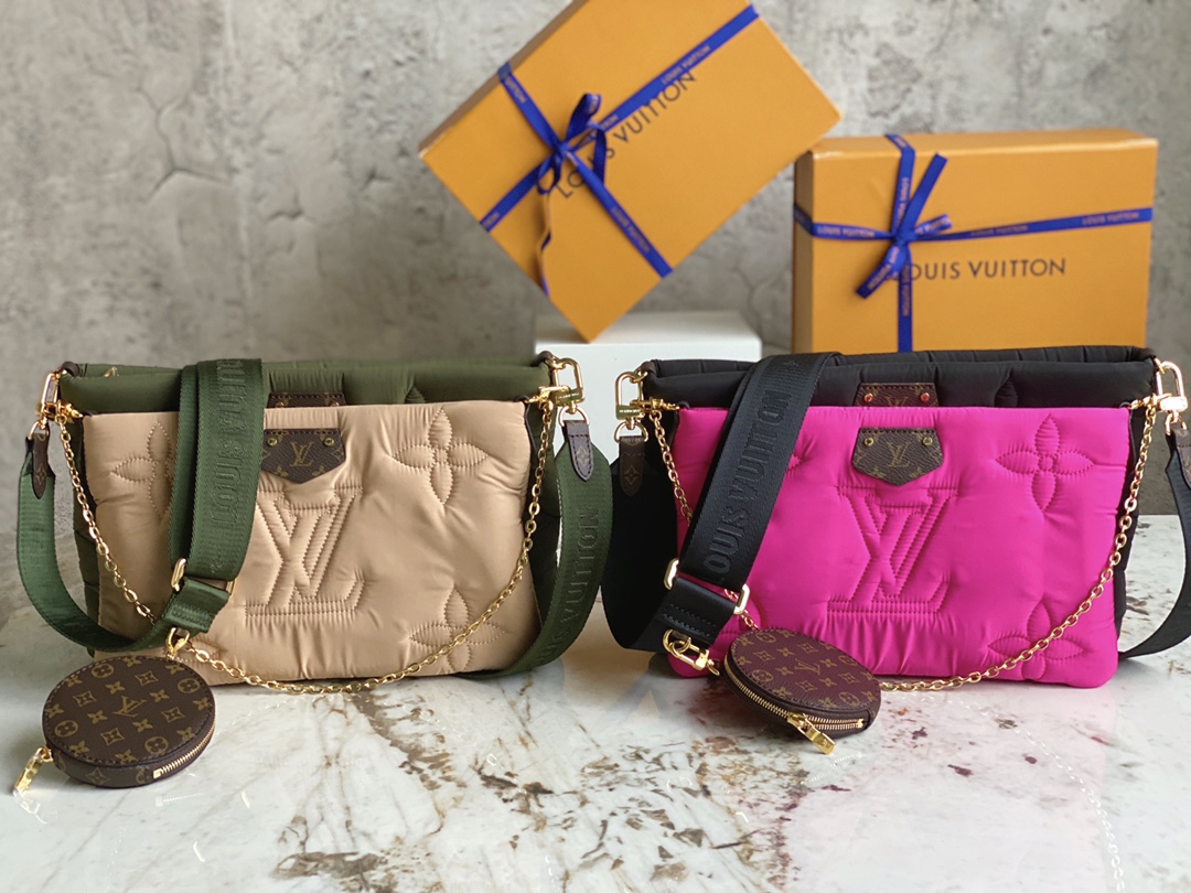 [TOP] Louis Vuitton LV  MAXI MULTI POCHETTE ACCESSOIRES Bag 34 x 21.5 x 5 cm - 2 Colors