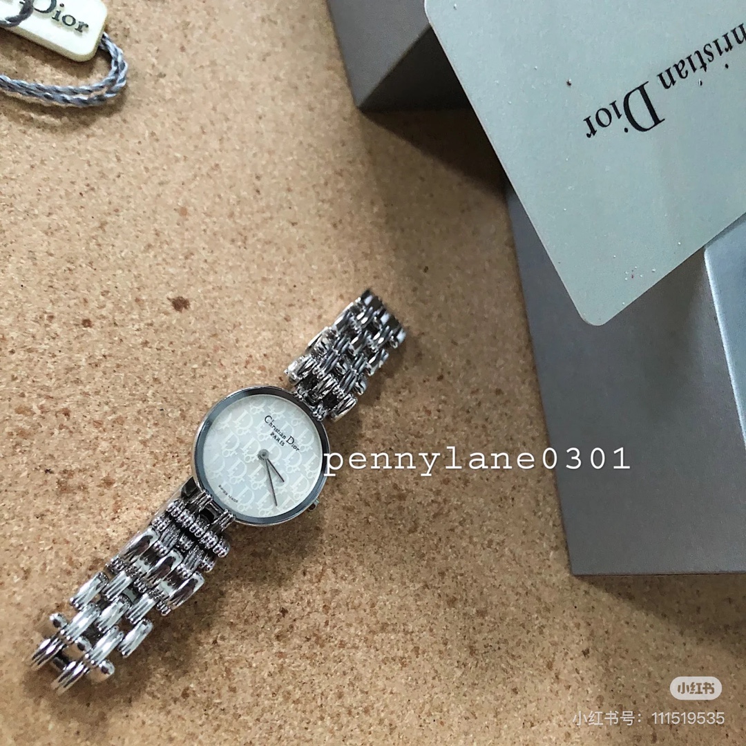 [TOP] Christian Dior Watch 28mm - Sliver