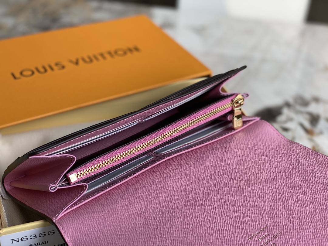 [TOP] Louis Vuitton LV Wallet 19 x 10.5 x 2 cm - Brown