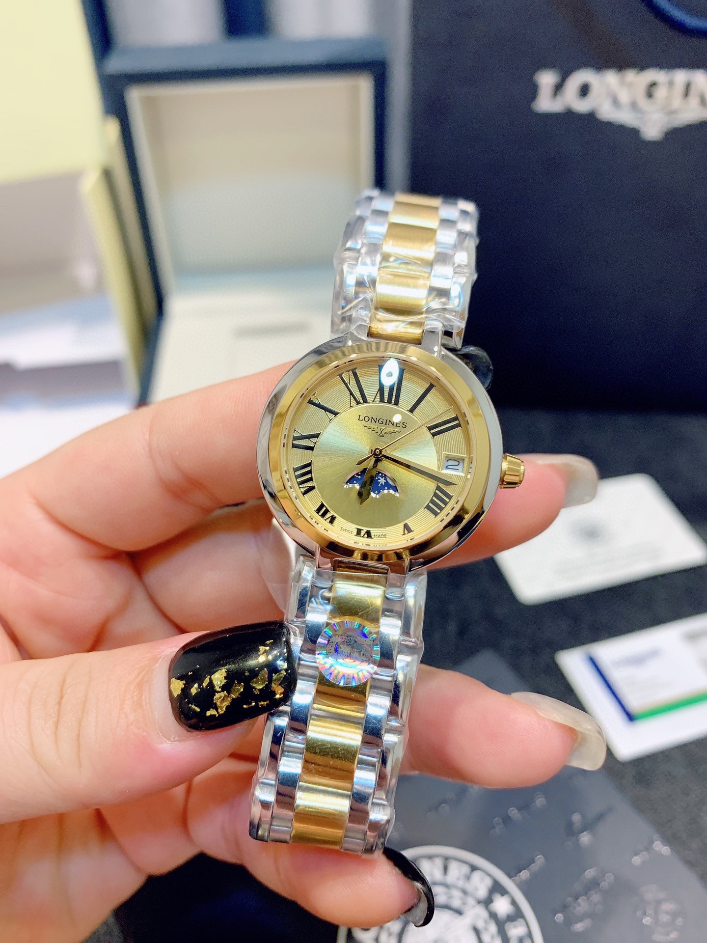 [TOP] LONGINES  Women's Watch  30.5mm-Gold