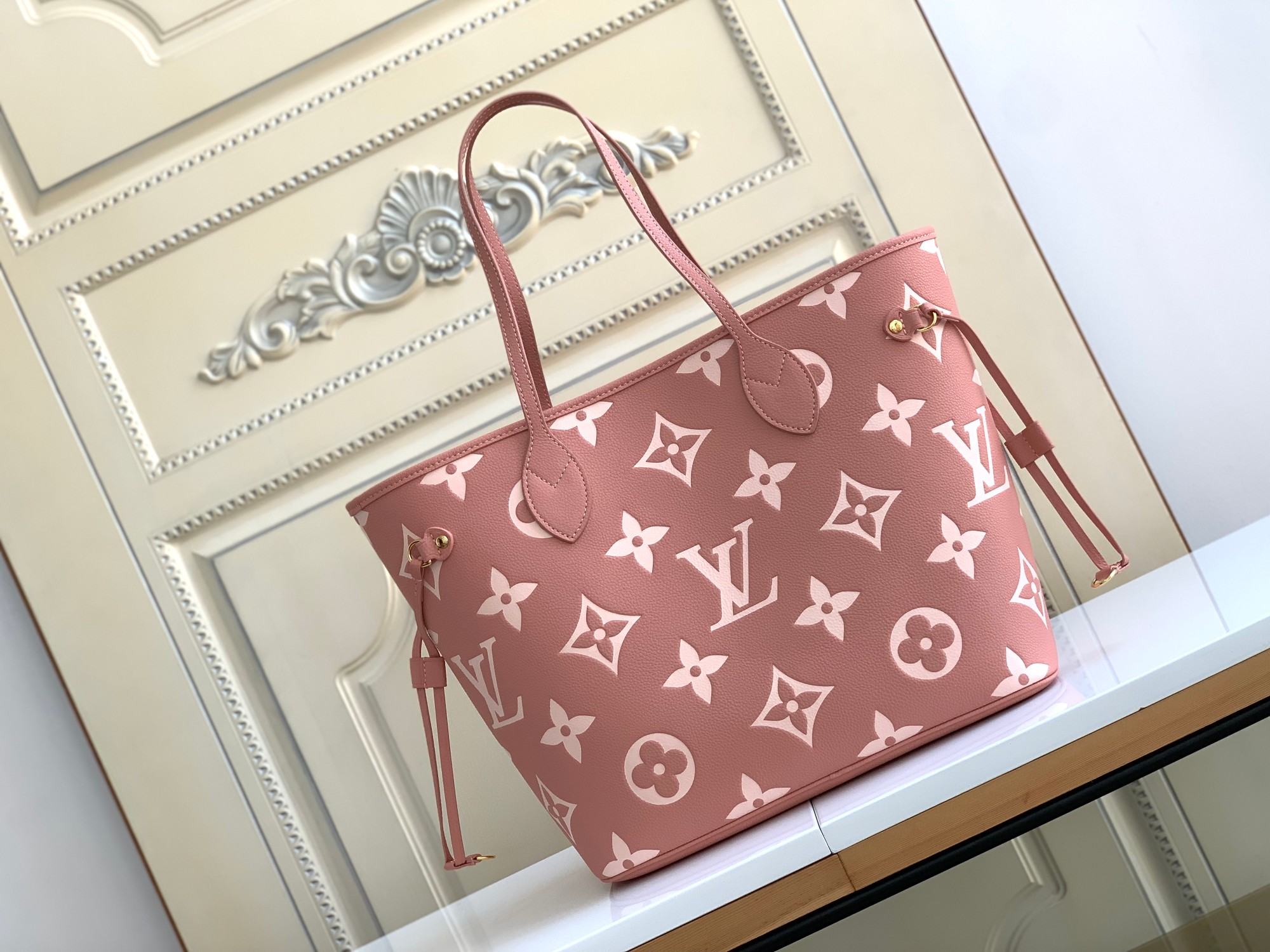 [TOP] Louis Vuitton LV Neverful Bag 31x28x14cm - Pink