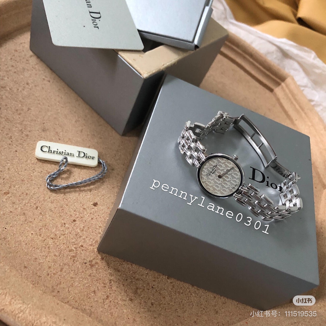 [TOP] Christian Dior Watch 28mm - Sliver