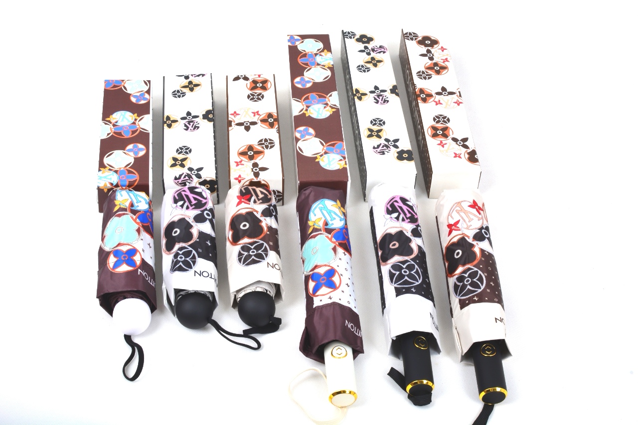 [TOP] Louis Vuitton LV Three/Five-Fold Umbrella - 3 Colors