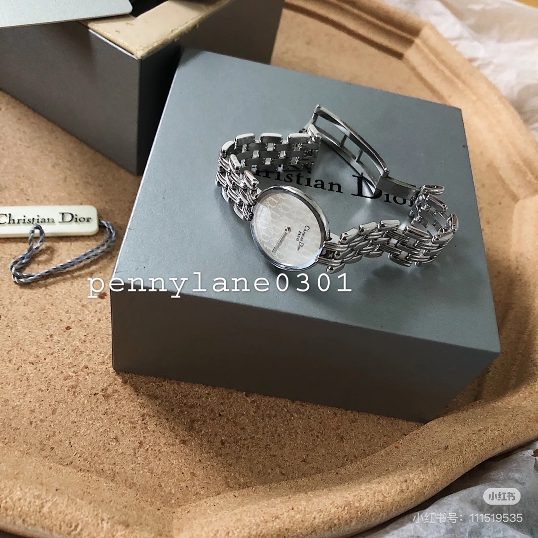 [TOP] Christian Dior Watch 28mm - Sliver