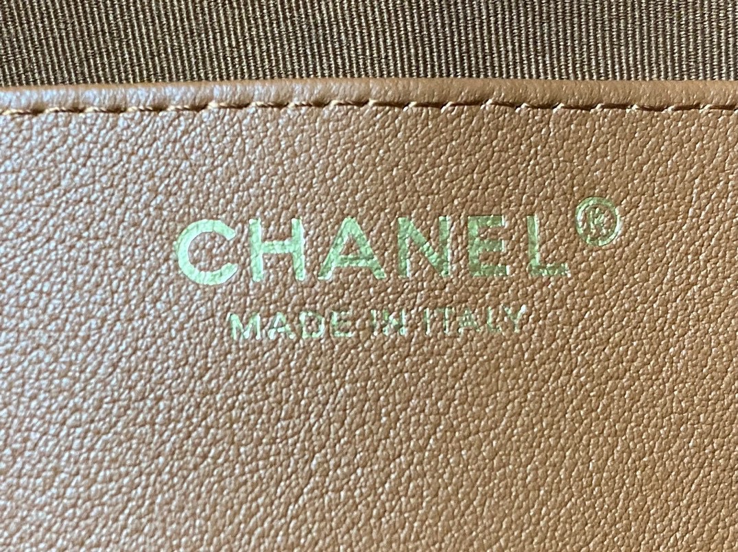 [TOP] CHANEL Hobo Handbag Hippie Bag 26*25*7.5𝗰𝗺 - Brown