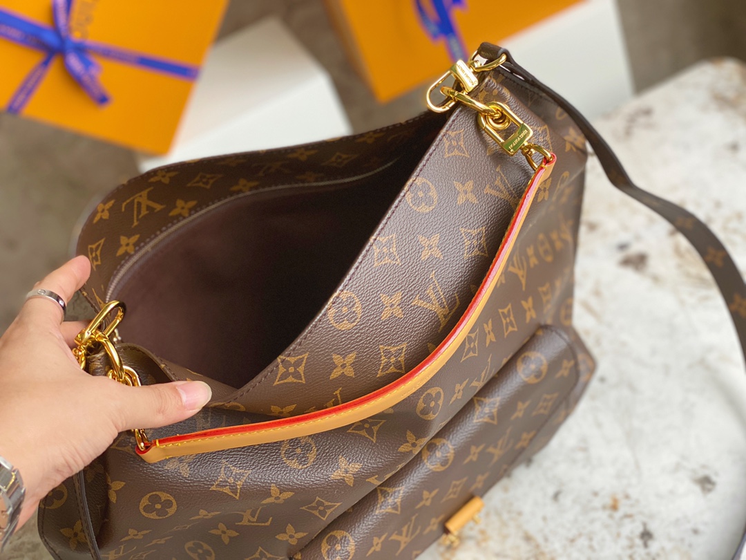 [TOP] Louis Vuitton LV Métis Bag 32*36*14cm - Brown