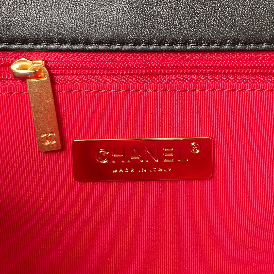 [TOP] CHANEL 19 Bag Maxi 30CM - All Black