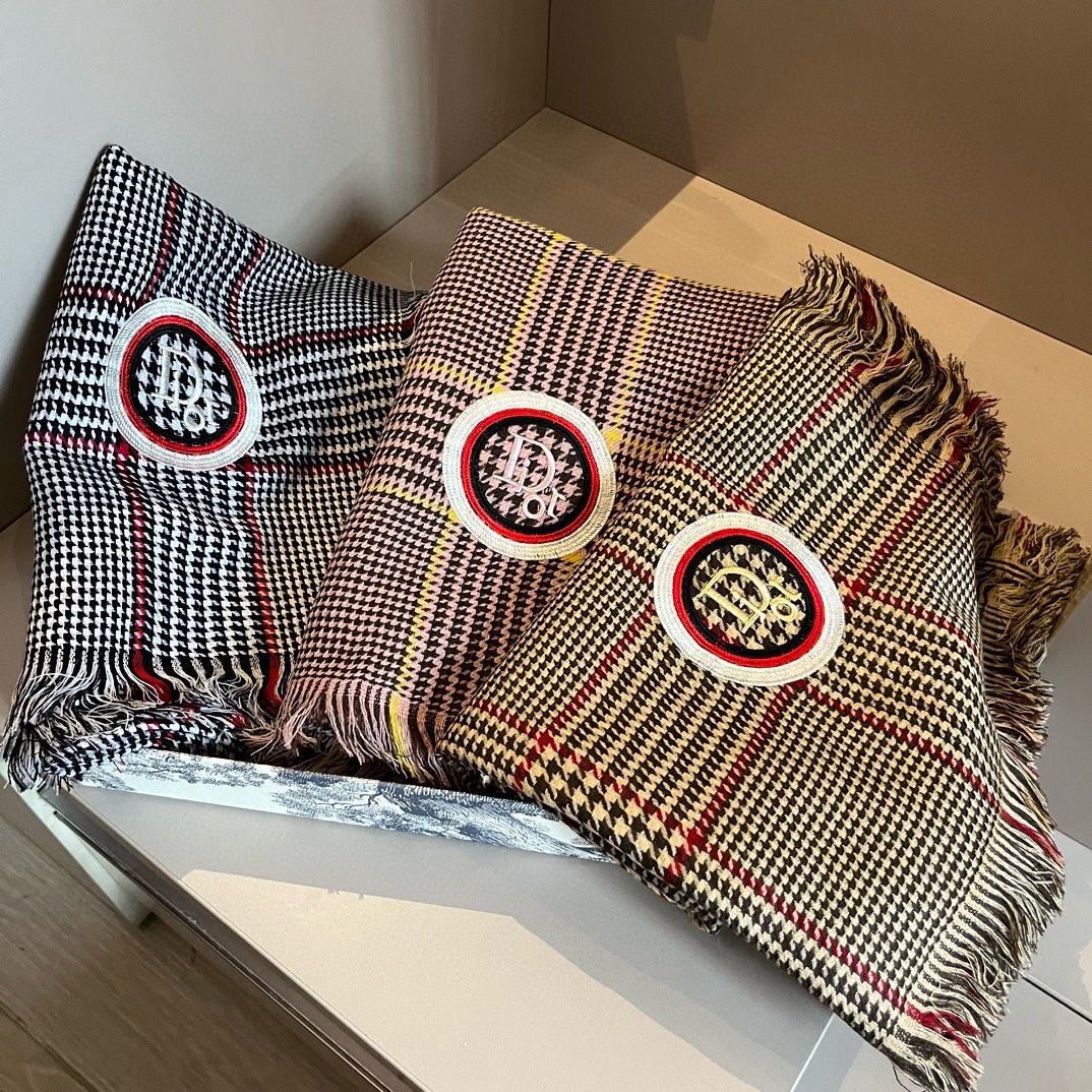 [TOP] Christian Dior Scarf 70x190cm - 3 Colors