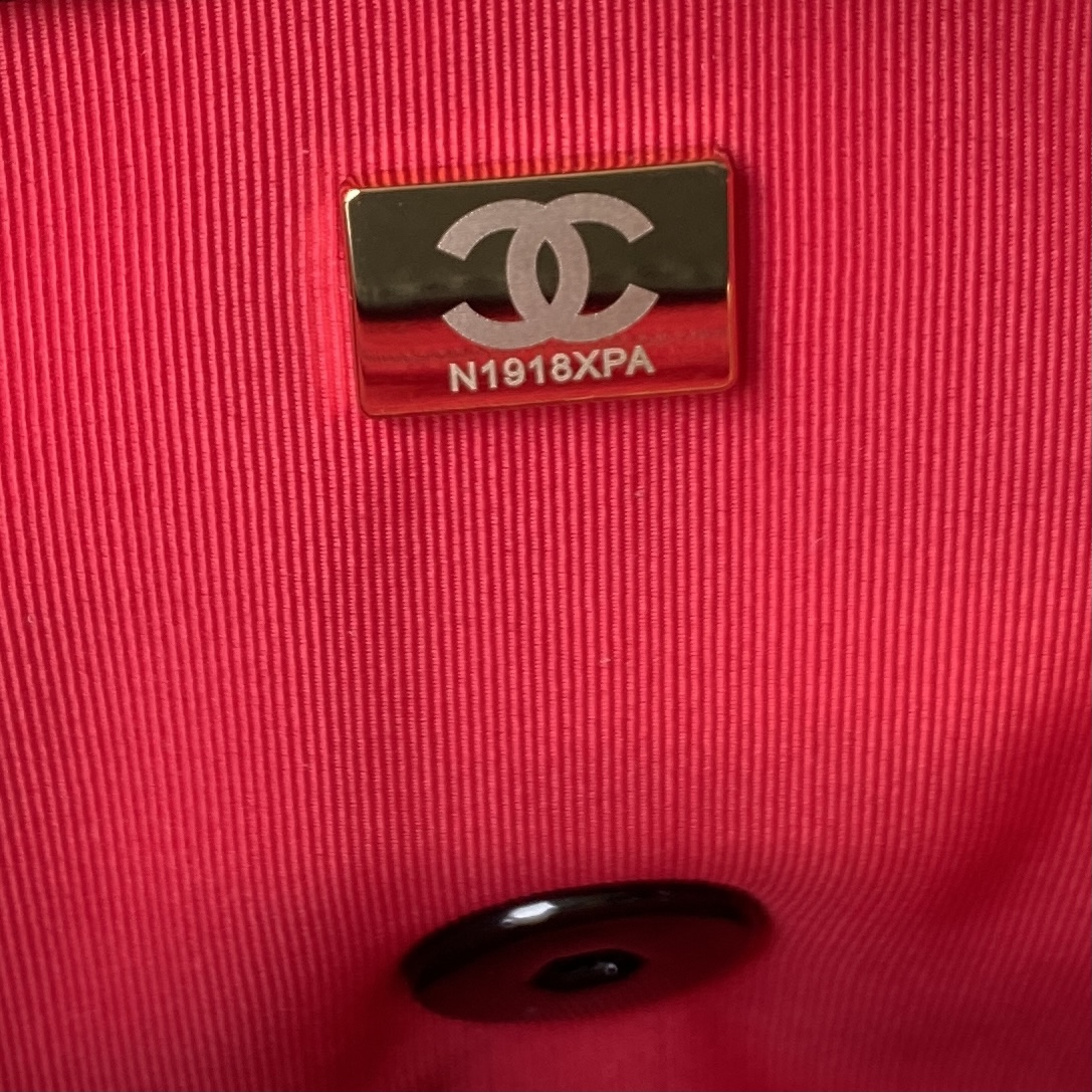 [TOP] CHANEL 19 Bag Maxi 30CM - All Black