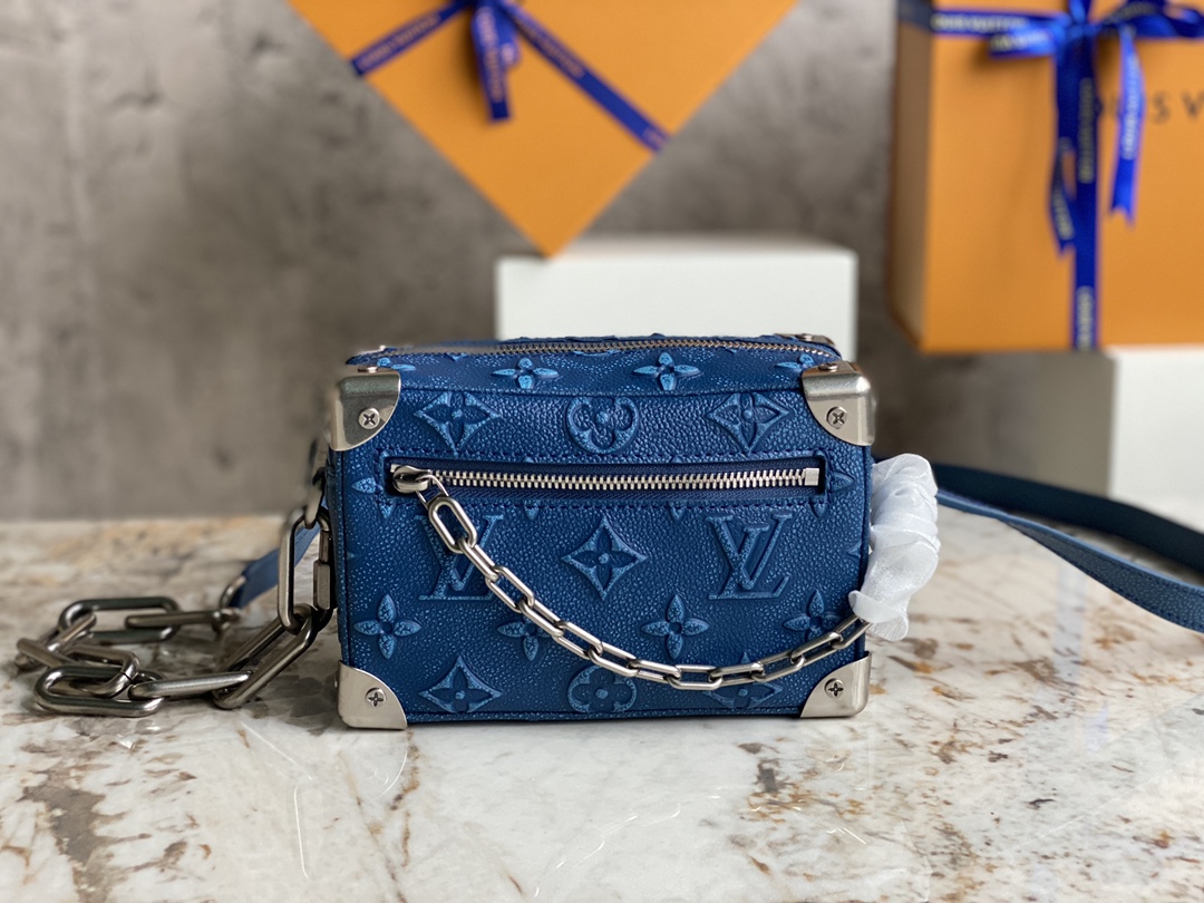 [TOP] Louis Vuitton LV MINI SOFT TRUNK  Bag 18.5 x 13 x 8cm - 2 Colors