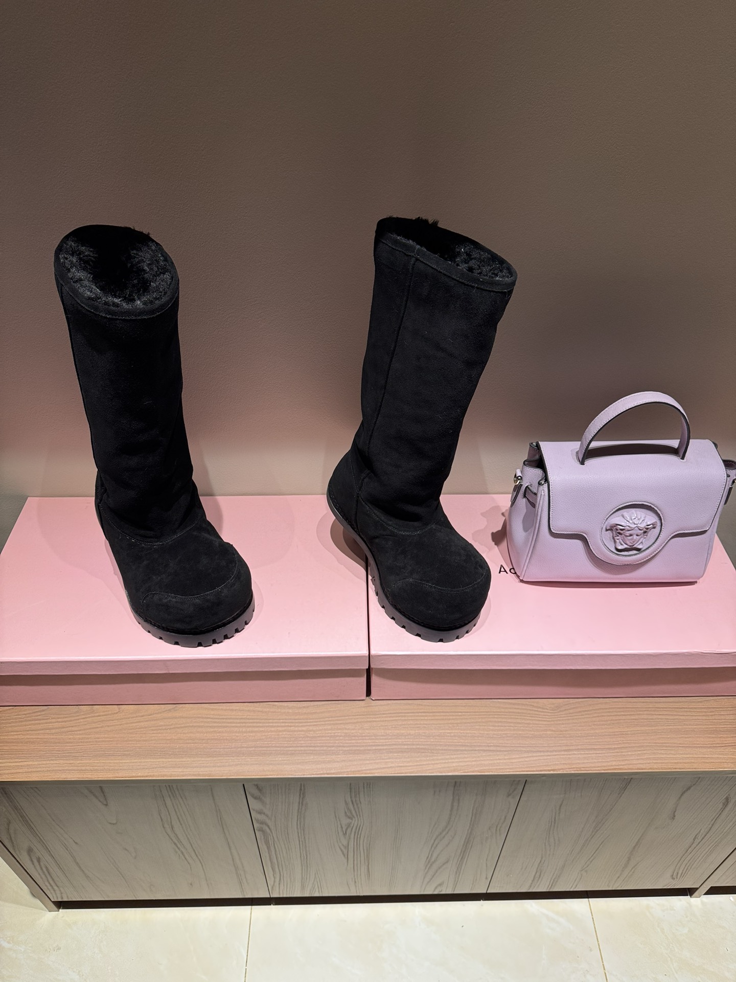 [TOP] BALENCIAGA High-Heeled Snow Boots - 3 Colour