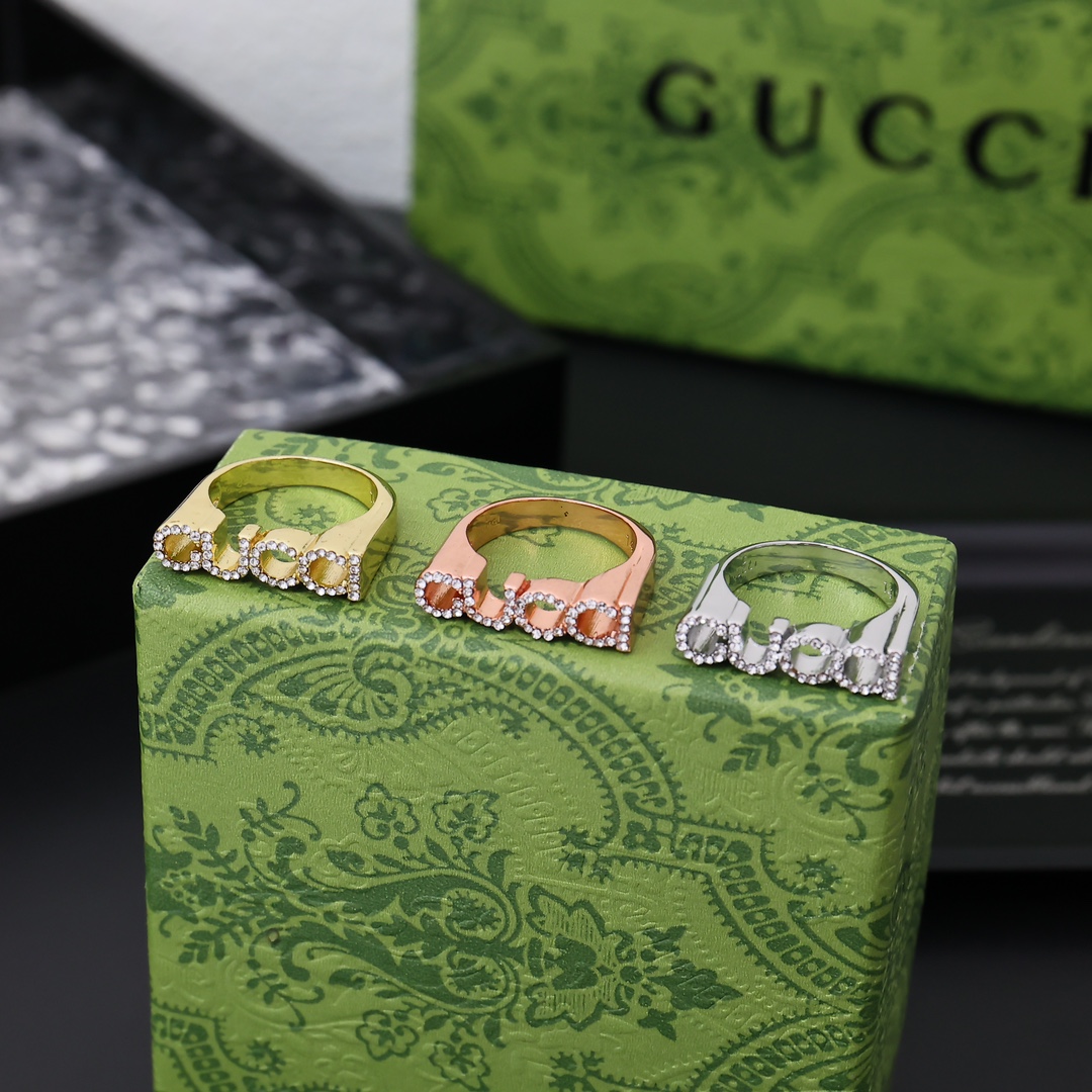 [TOP] GUCCI Ring - 3 Colour