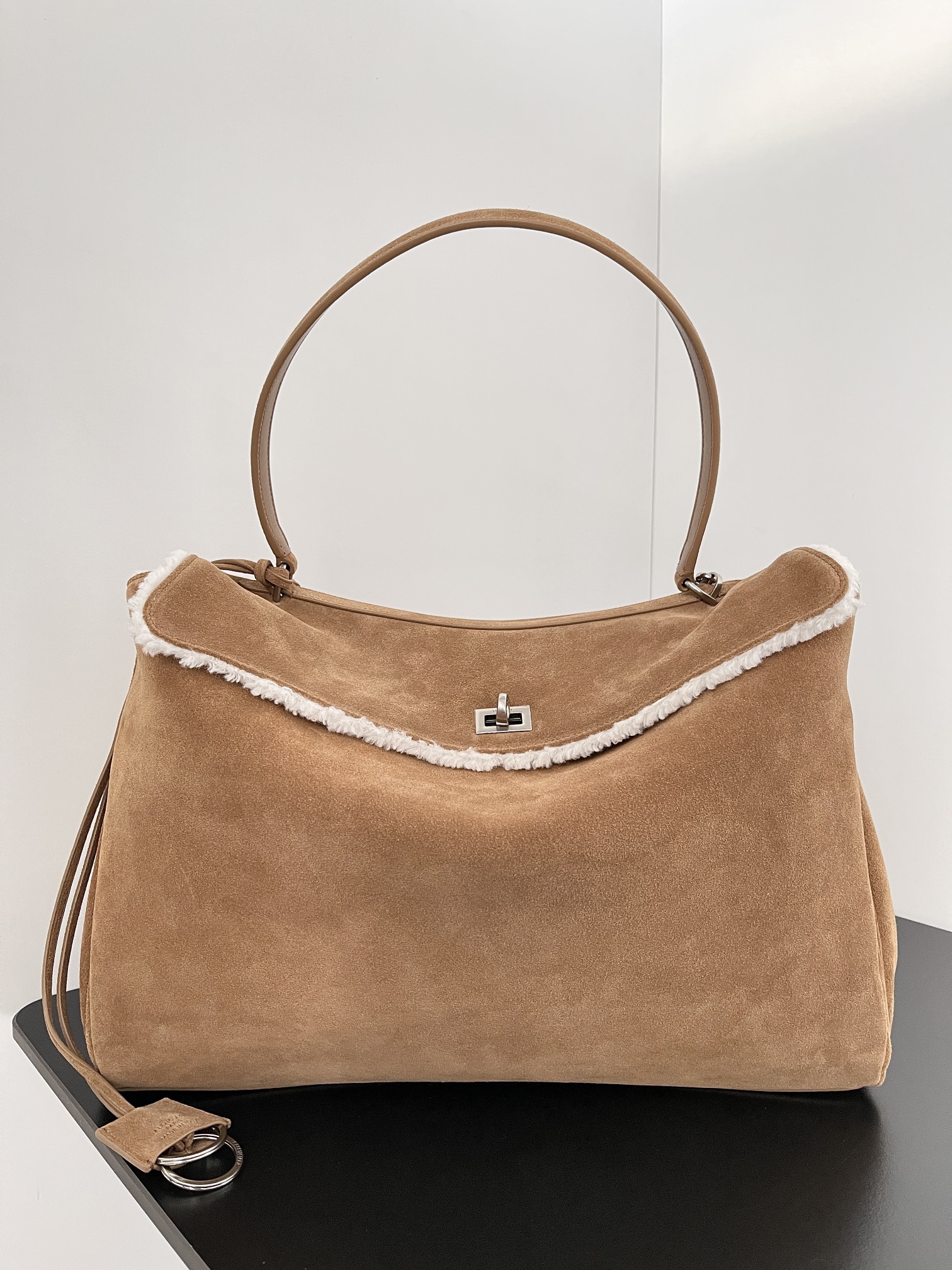 [TOP] BALENCIAGA Rodeo Large Bag 28.9cm/35cm/39.8cm - Brown&SHW