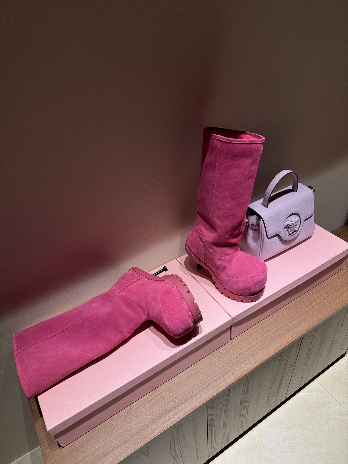 [TOP] BALENCIAGA High-Heeled Snow Boots - 3 Colour