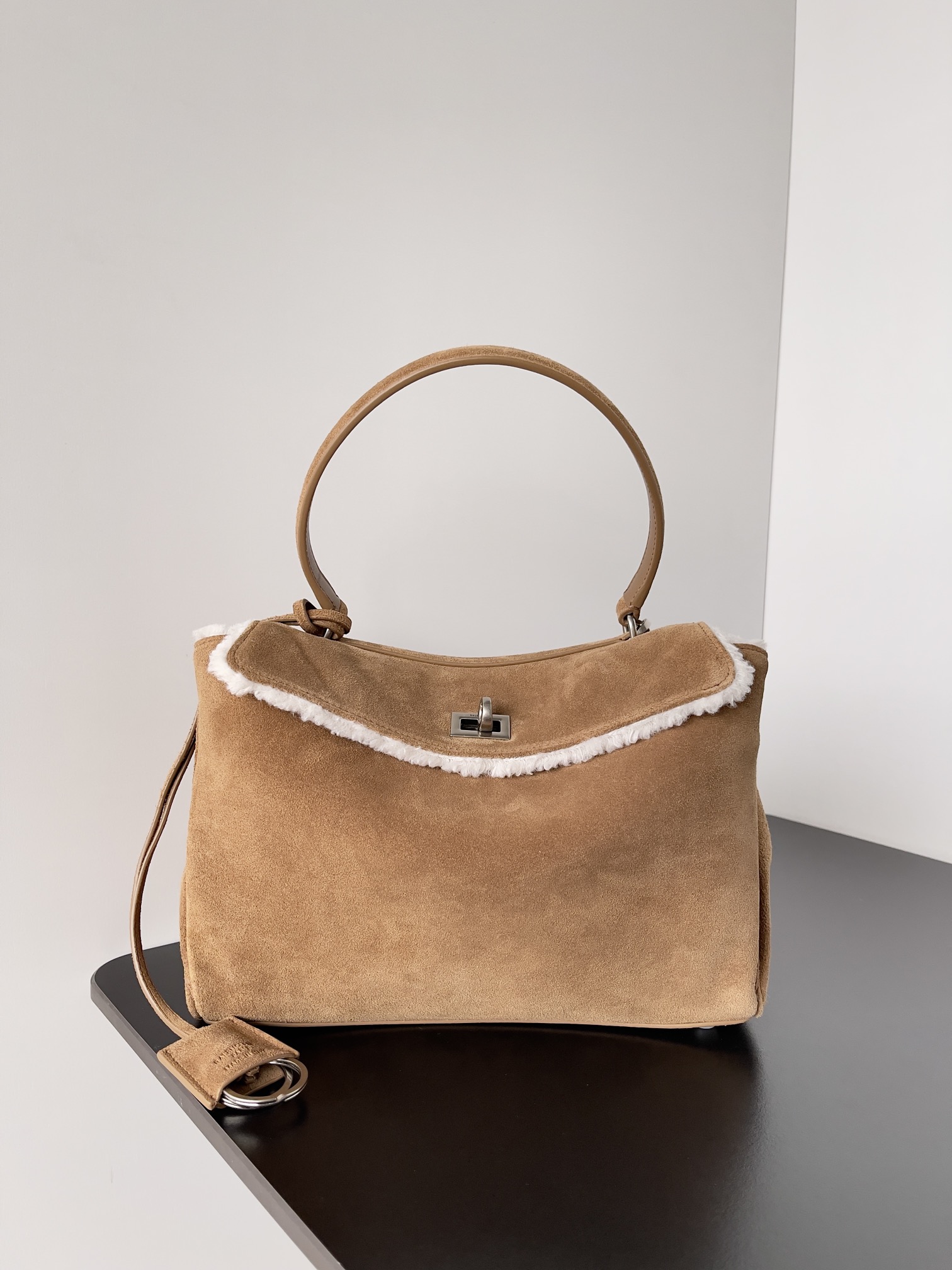 [TOP] BALENCIAGA Rodeo Large Bag 28.9cm/35cm/39.8cm - Brown&SHW