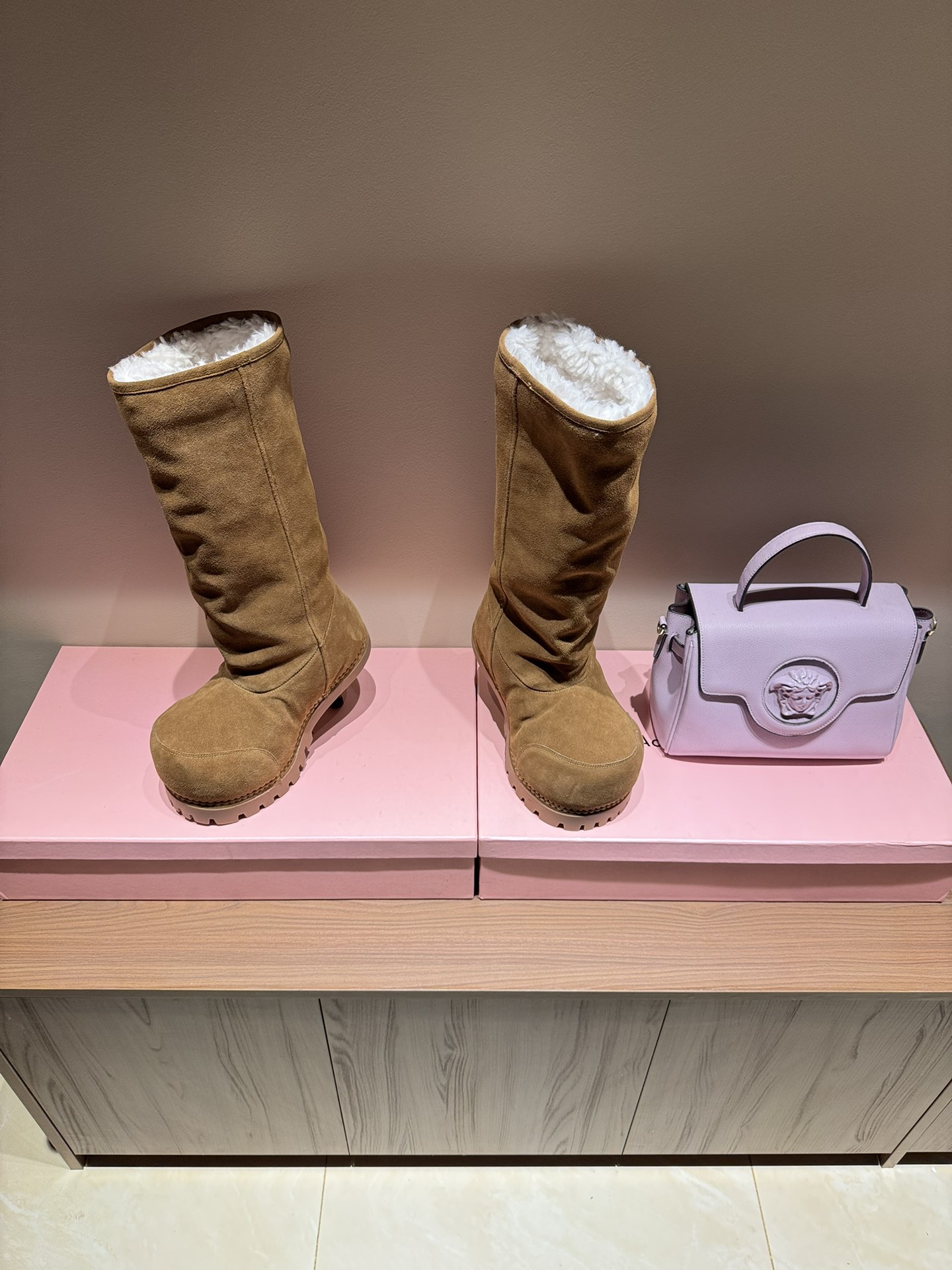 [TOP] BALENCIAGA High-Heeled Snow Boots - 3 Colour