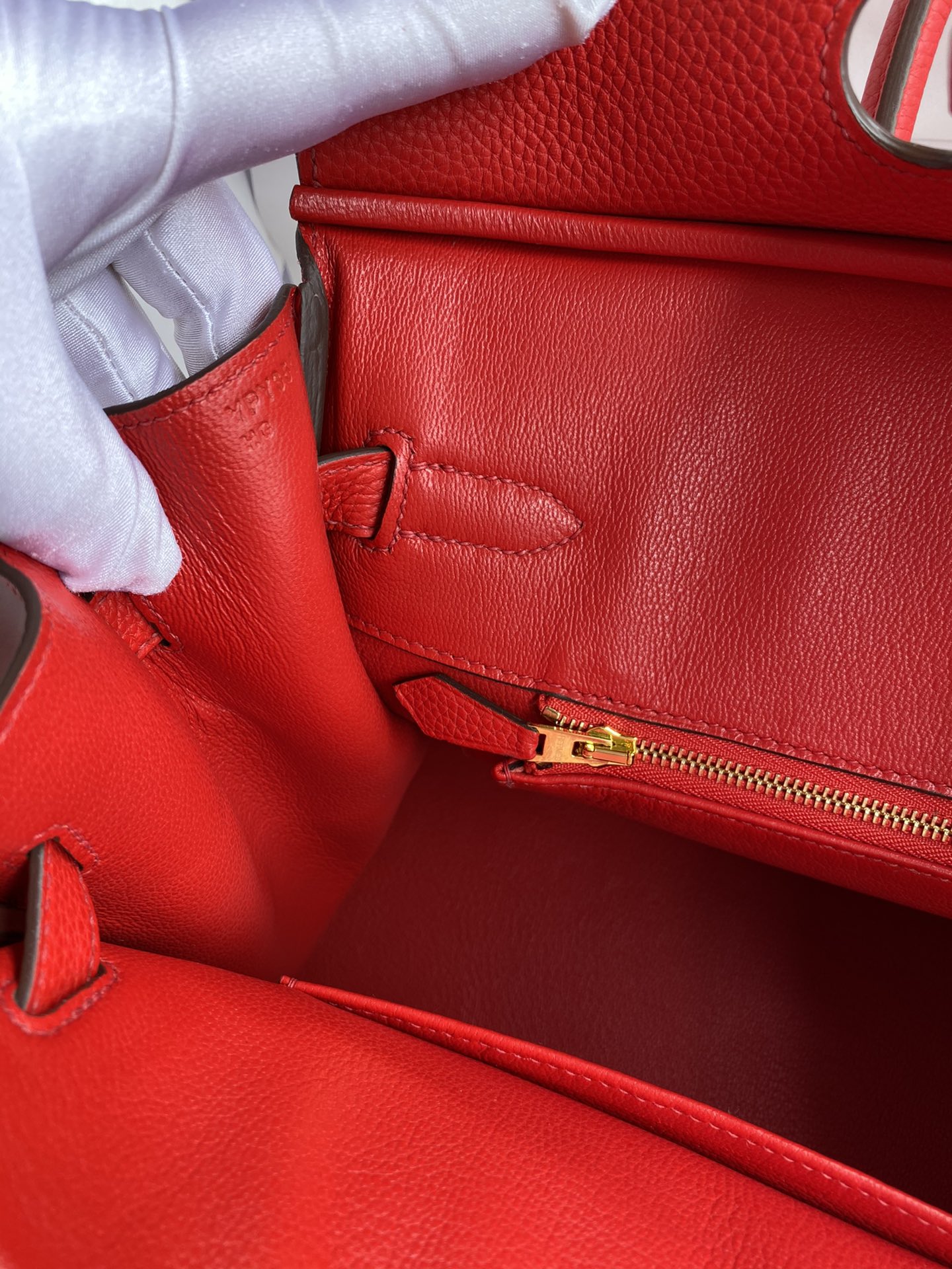 [TOP] HERMES Birkin Togo Leather 30cm - Rouge Casaque & GHW