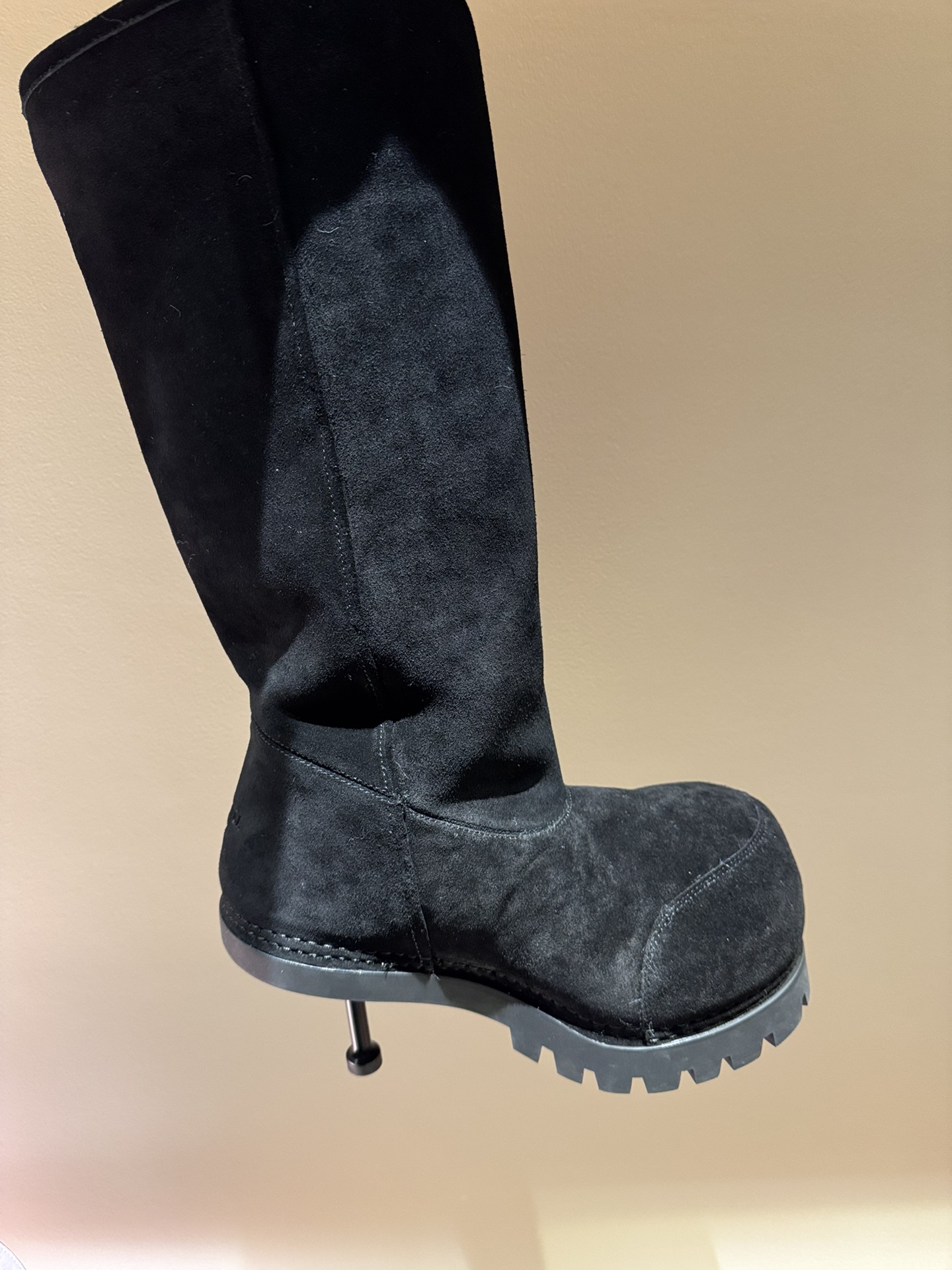 [TOP] BALENCIAGA High-Heeled Snow Boots - 3 Colour