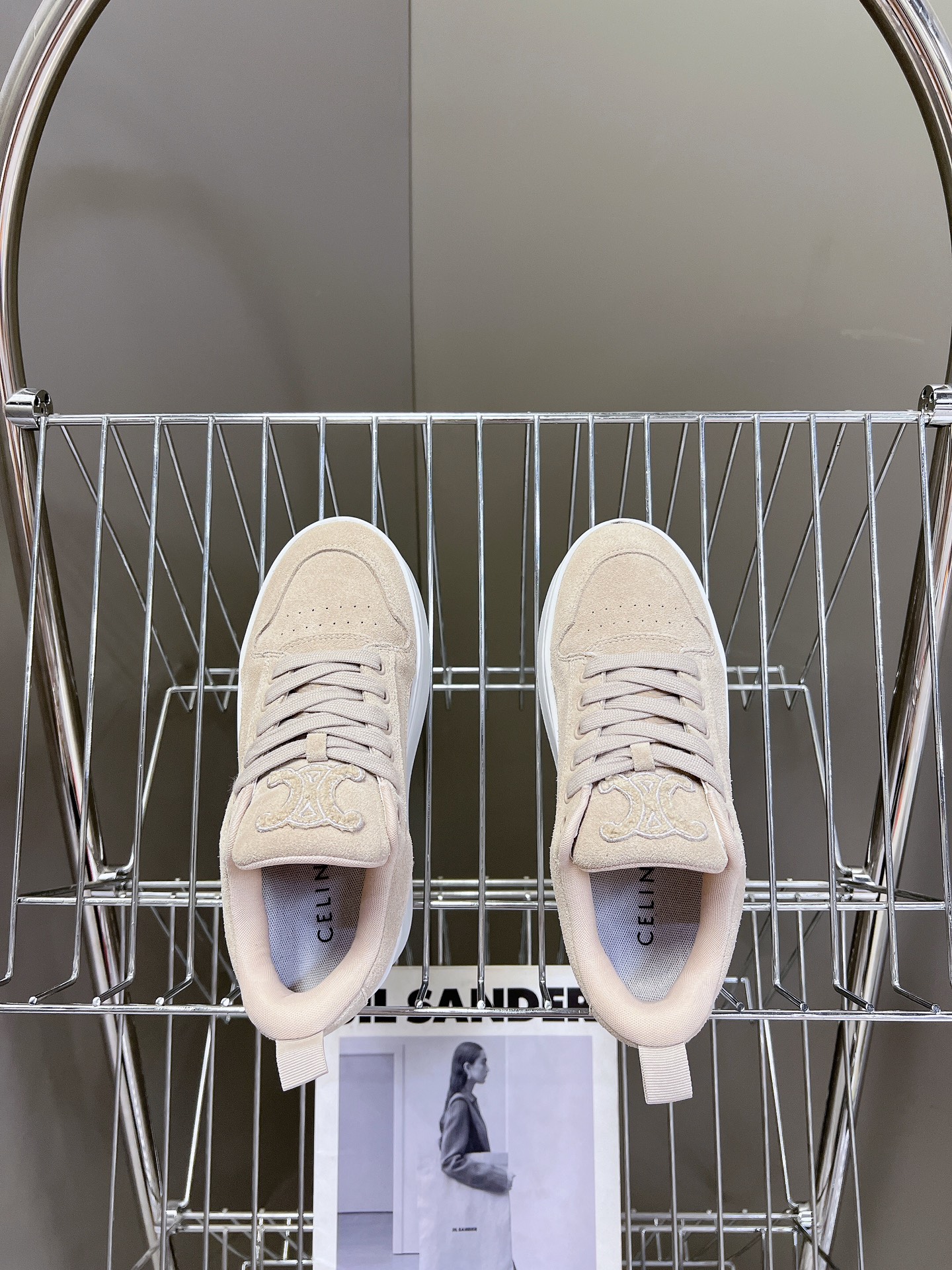 [TOP] CELINE Little White Shoes With Platforms - 3 Colour