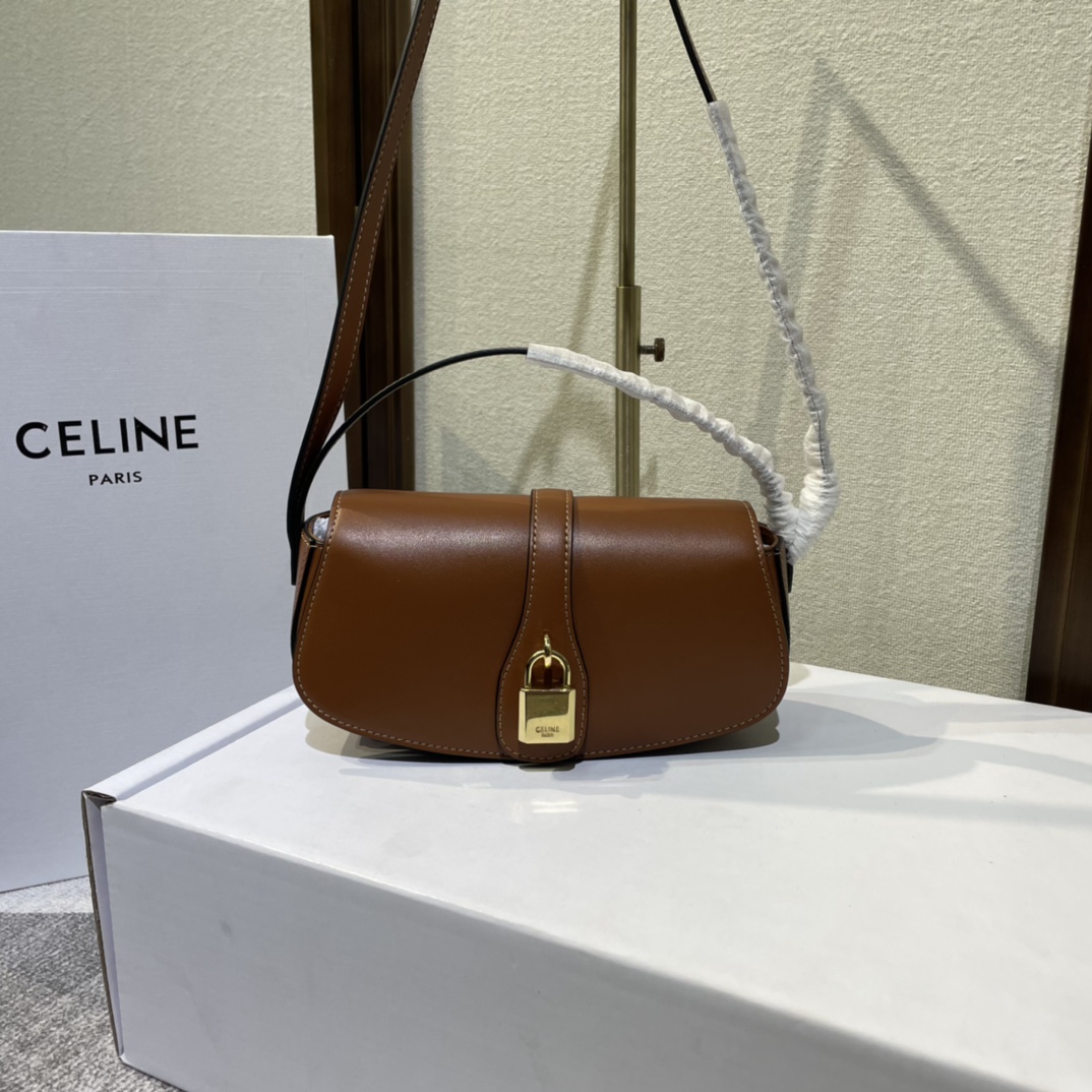 [TOP] CELINE TaBou Clutch Cowhide Bag 18*8*5cm - 4 Color