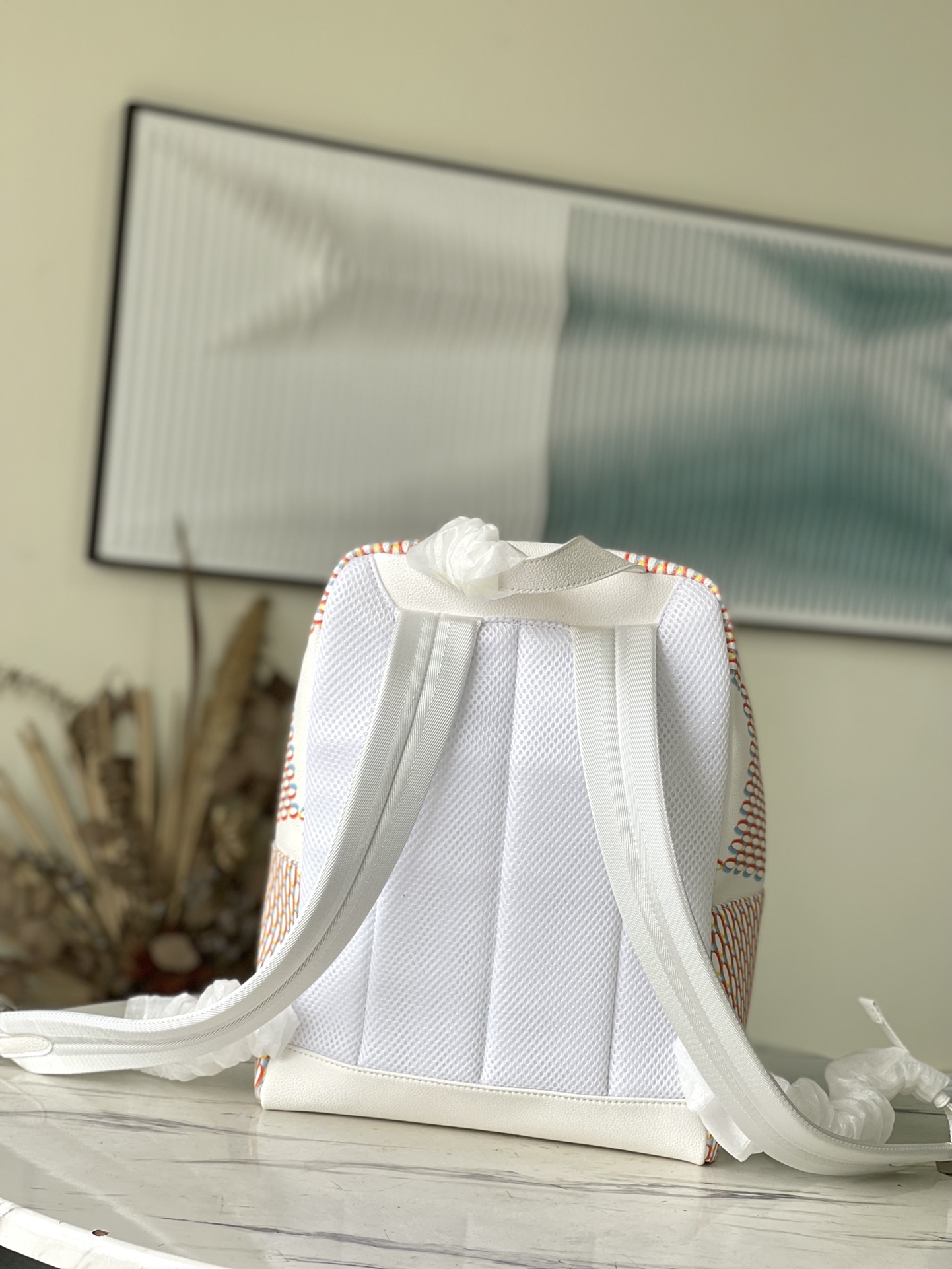 [TOP] Louis Vuitton LV Backpack - 33 x 41 x 18 cm - White