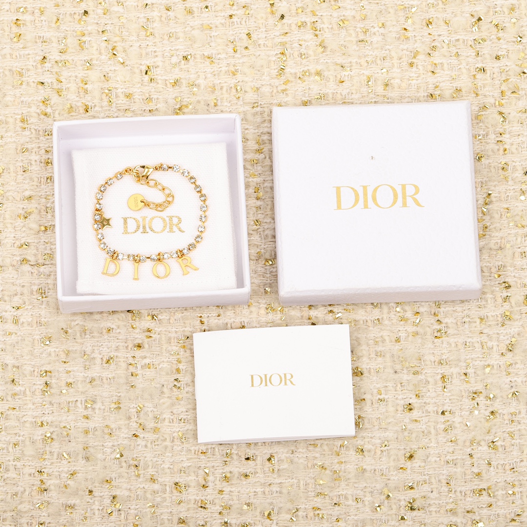 [TOP] Christian Dior Bracelet - Gold