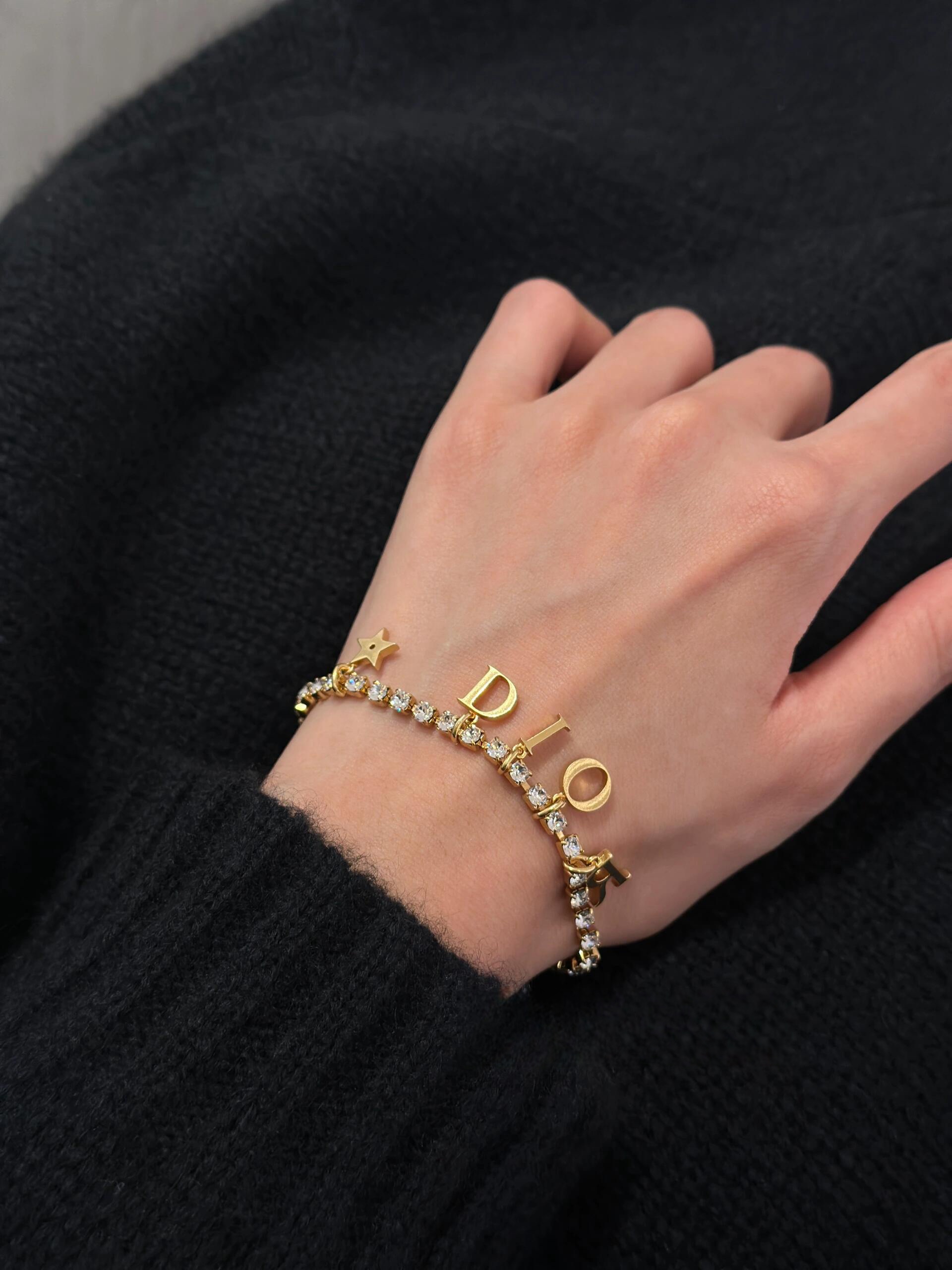 [TOP] Christian Dior Bracelet - Gold