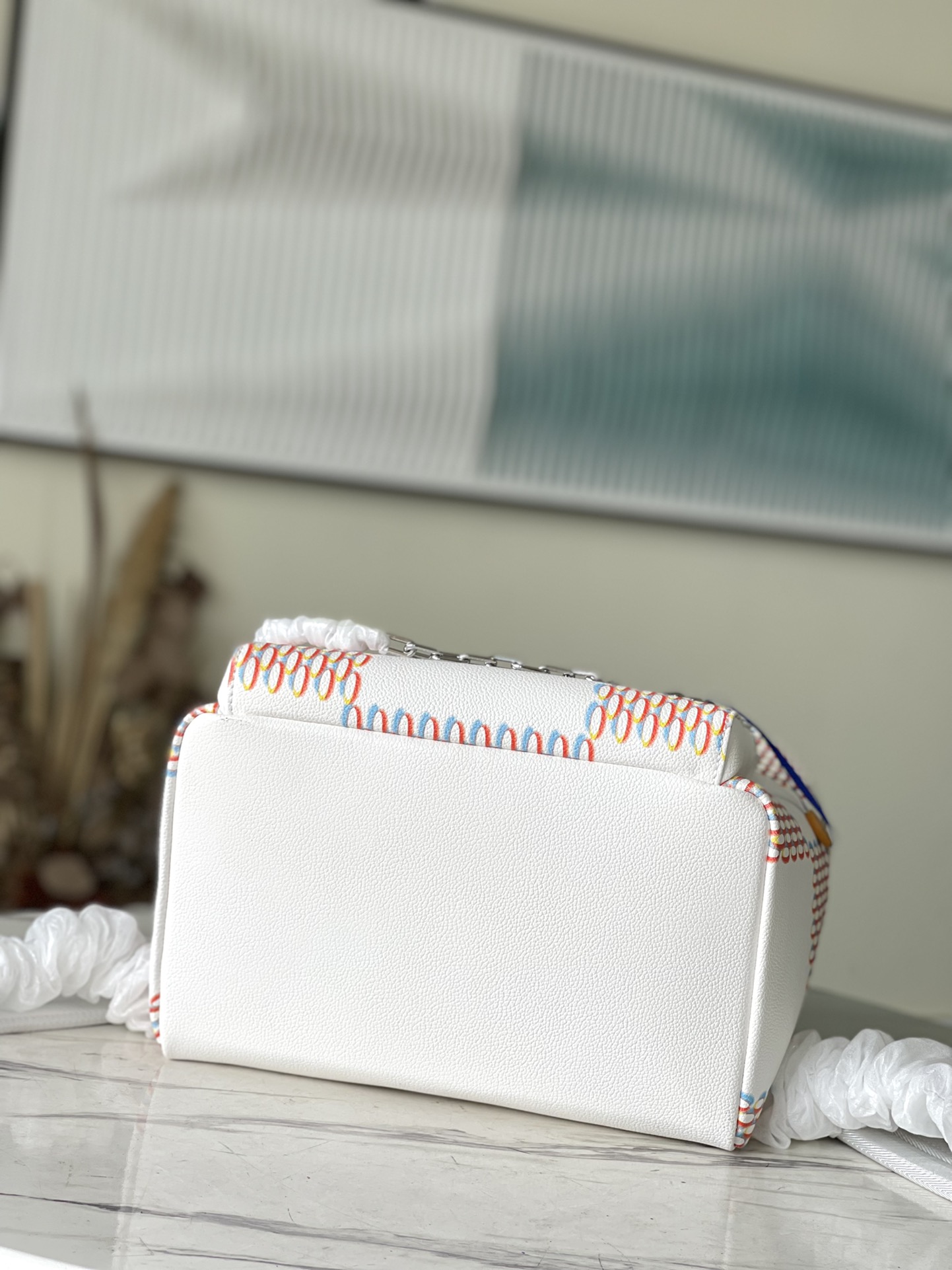 [TOP] Louis Vuitton LV Backpack - 33 x 41 x 18 cm - White