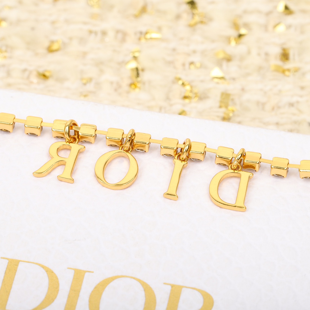 [TOP] Christian Dior Bracelet - Gold