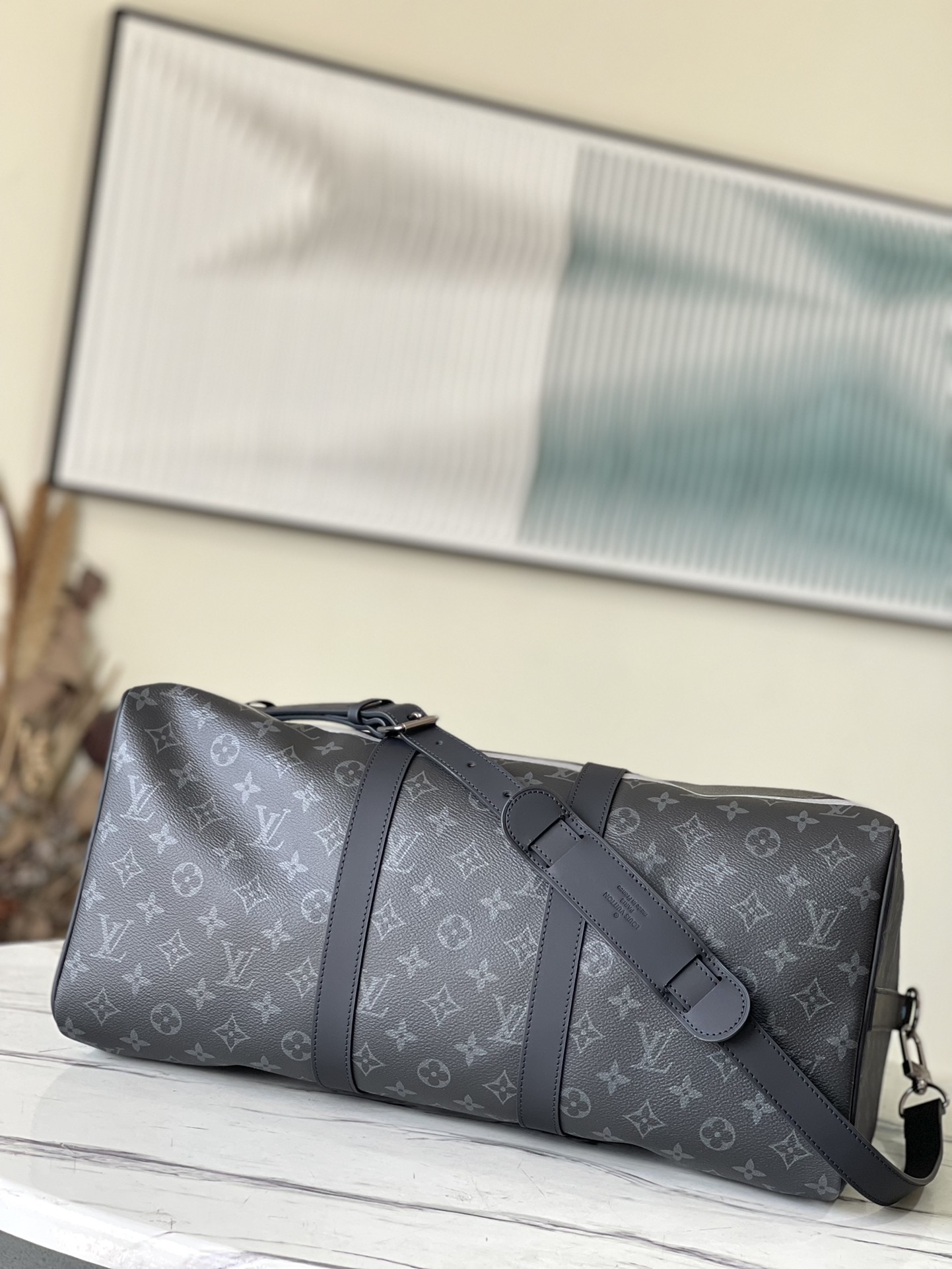 [TOP] Louis Vuitton LV Keepall 45 Travel Bag  45X27X20cm - Black