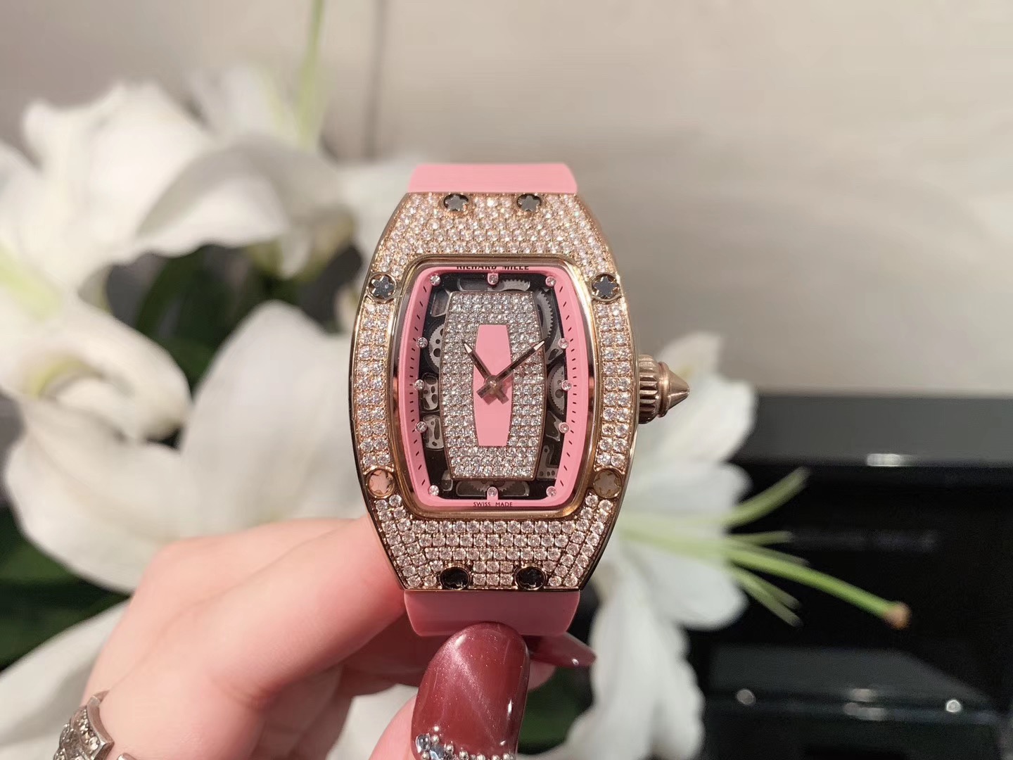 [TOP] Richard Mille RM007-1 45MM x 31MM Watch - 4 Color