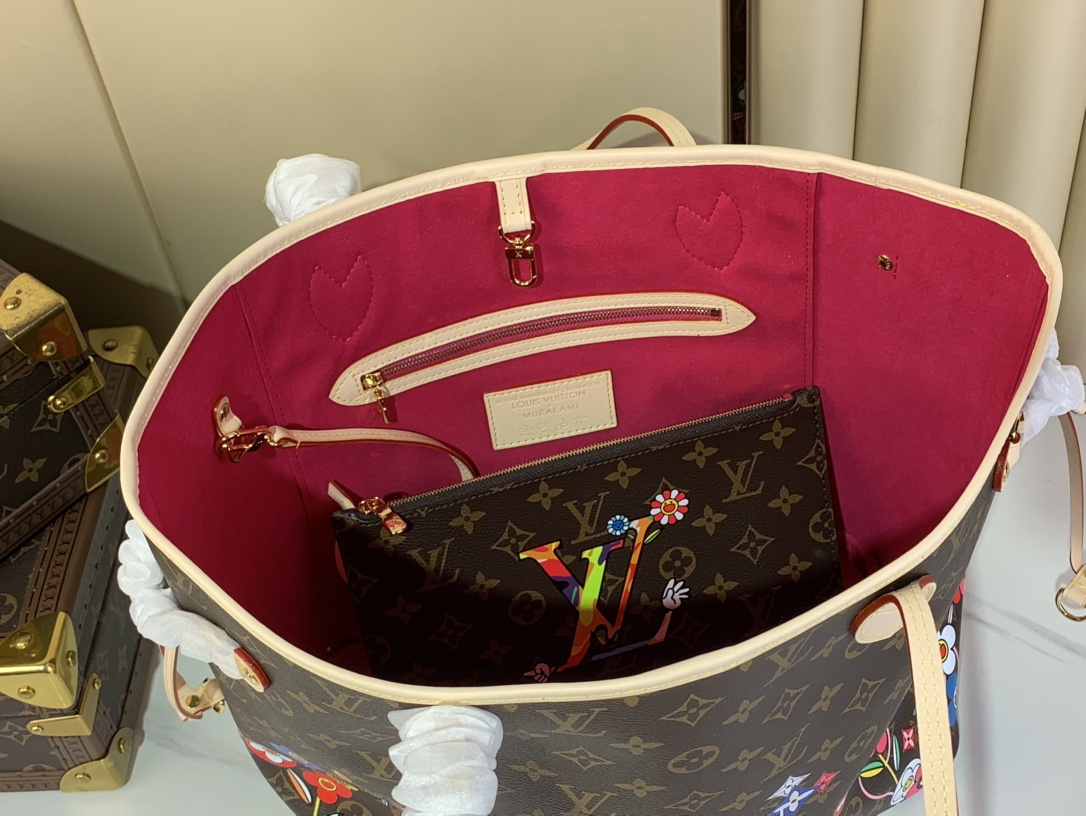 [TOP] Louis Vuitton LV  NEVERFULL Bag 32 x 29 x 17 cm - Brown