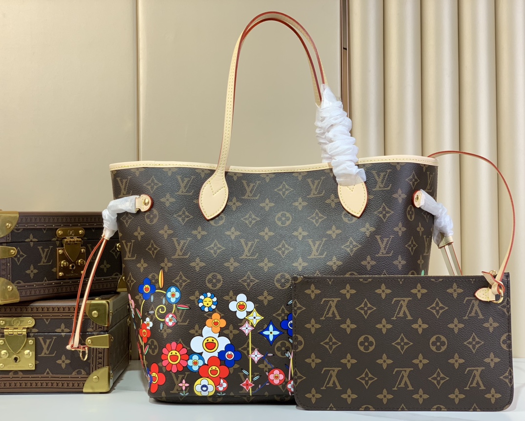 [TOP] Louis Vuitton LV  NEVERFULL Bag 32 x 29 x 17 cm - Brown