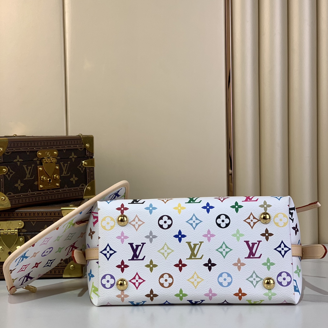 [TOP] Louis Vuitton LV  Carryall  Bag 29x24x12cm - White