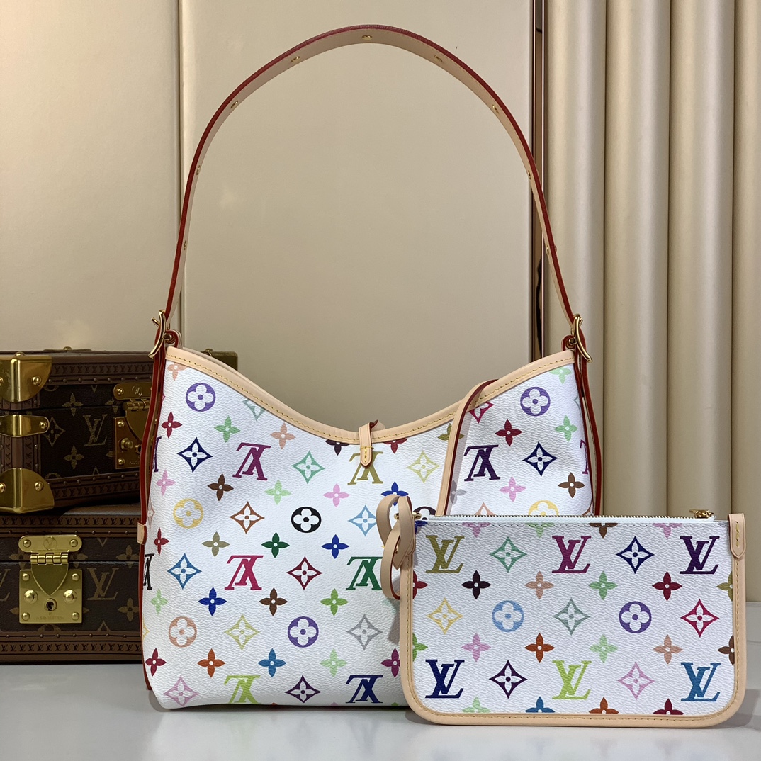 [TOP] Louis Vuitton LV  Carryall  Bag 29x24x12cm - White