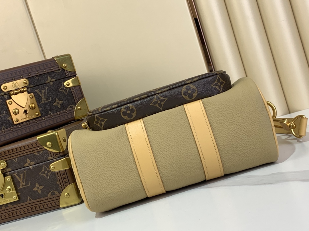 [TOP] Louis Vuitton LV KEEPALL BANDOULIÈRE 25  Travel Bag  15 x 11 x 25cm - Brown