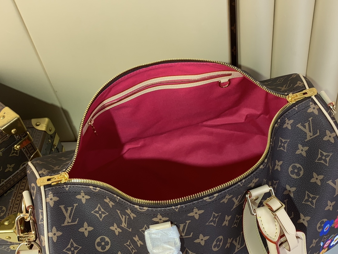 [TOP] Louis Vuitton LV Keepall 45 Travel Bag  45X27X20cm - Brown