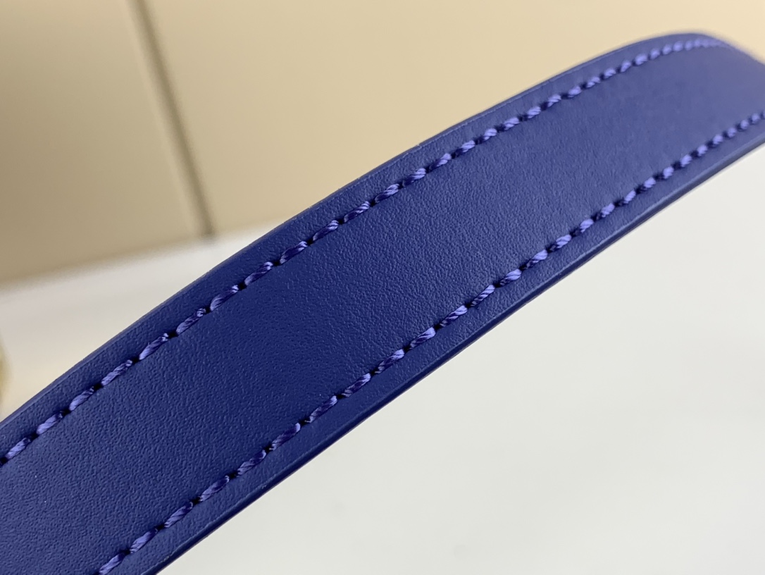 [TOP] Louis Vuitton LV Men's Mini Soft Trunk 18.5 x 13.0 x 8.0cm - Blue