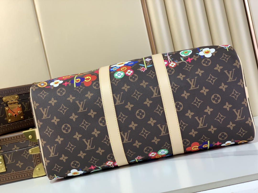 [TOP] Louis Vuitton LV Keepall 45 Travel Bag  45X27X20cm - Brown