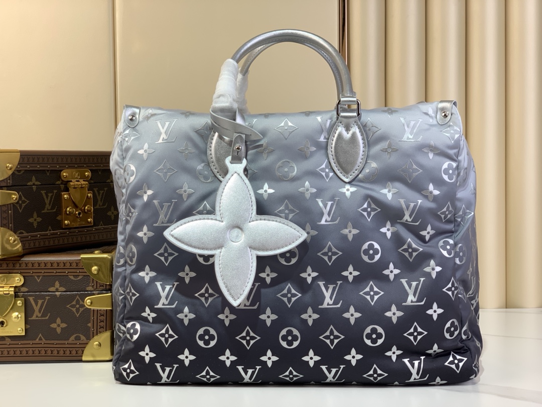[TOP] Louis Vuitton LV On The Go Bag 27 x 14 x 35 cm - Grey