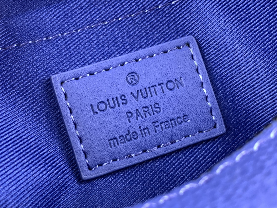 [TOP] Louis Vuitton LV Men's Mini Soft Trunk 18.5 x 13.0 x 8.0cm - Blue