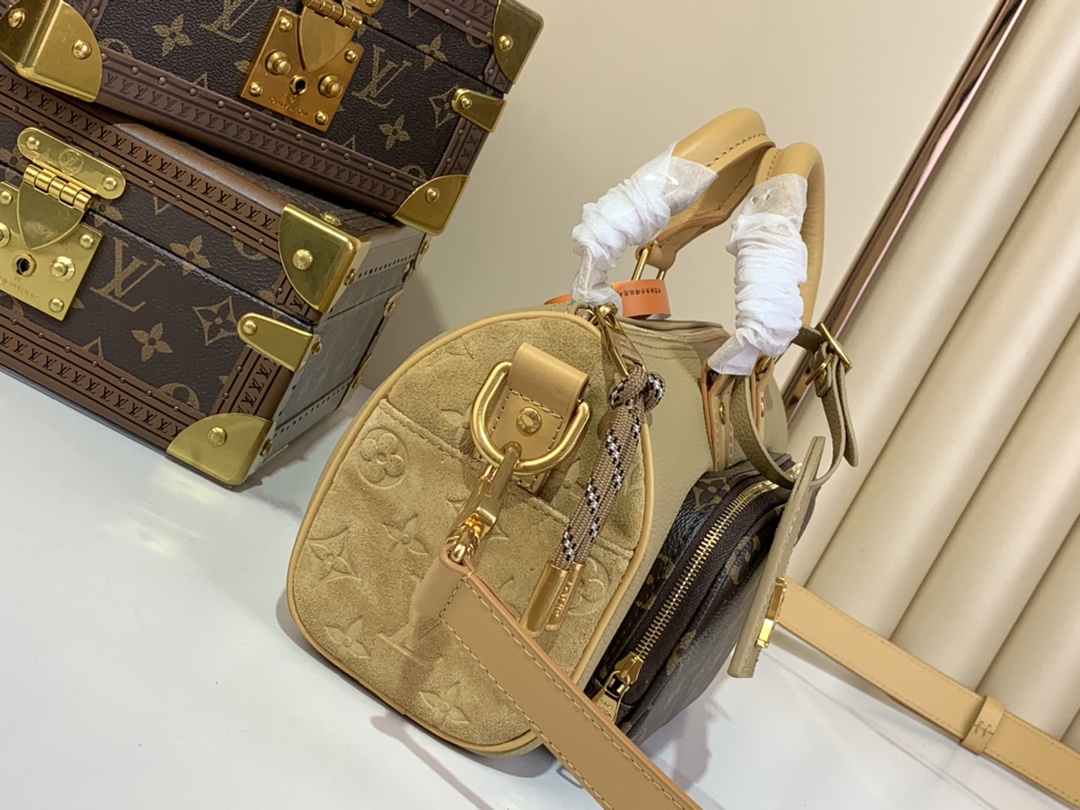 [TOP] Louis Vuitton LV KEEPALL BANDOULIÈRE 25  Travel Bag  15 x 11 x 25cm - Brown