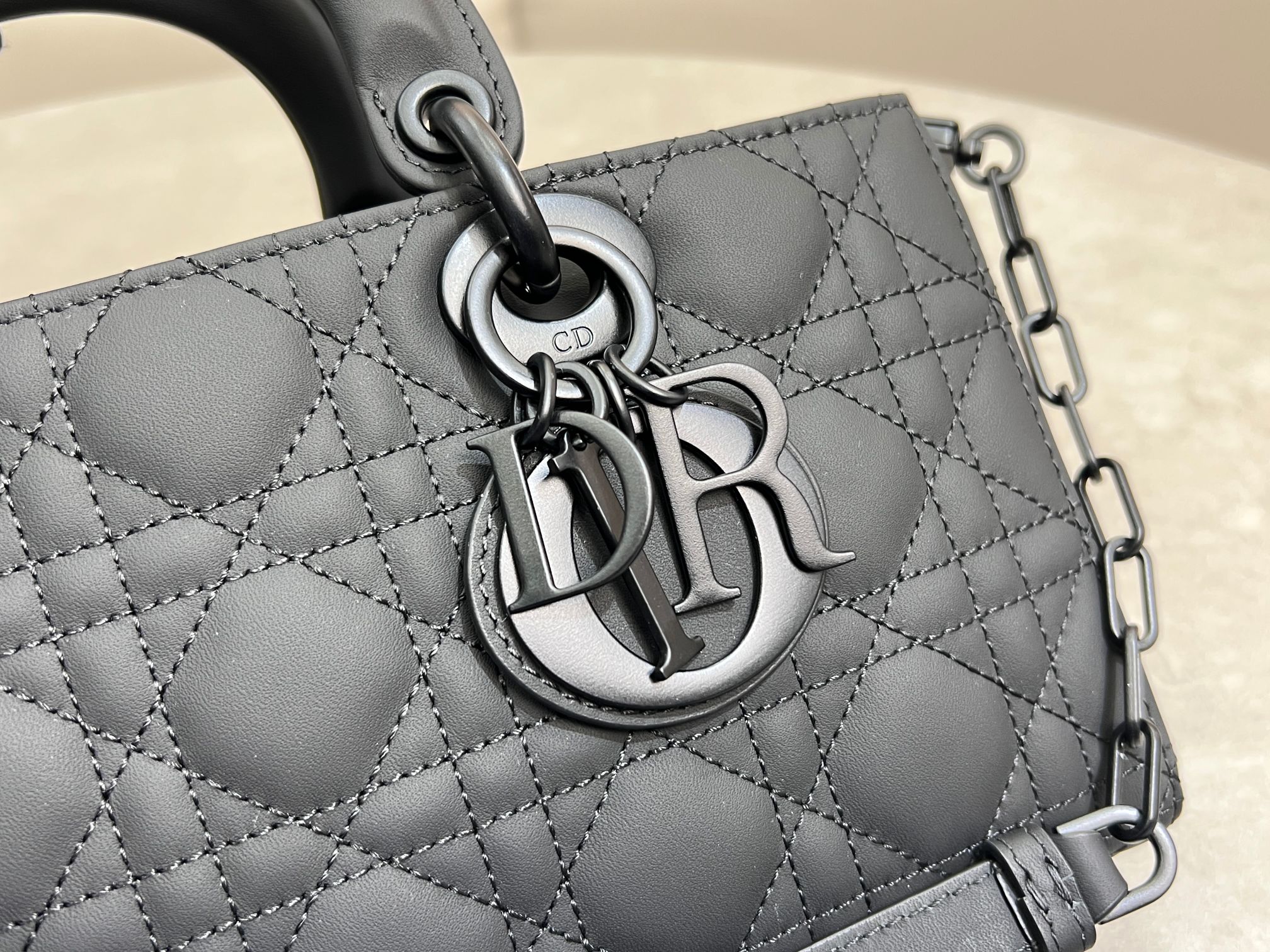 [TOP] Christian Dior Lady D-Joy Bag Collection 22cm/26cm - Black