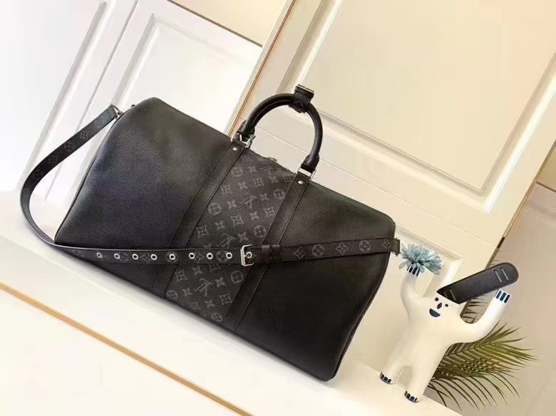 [TOP] Louis Vuitton LV Men's  Keepall Bandoulière 50 Bag 50cm - 2 Colors