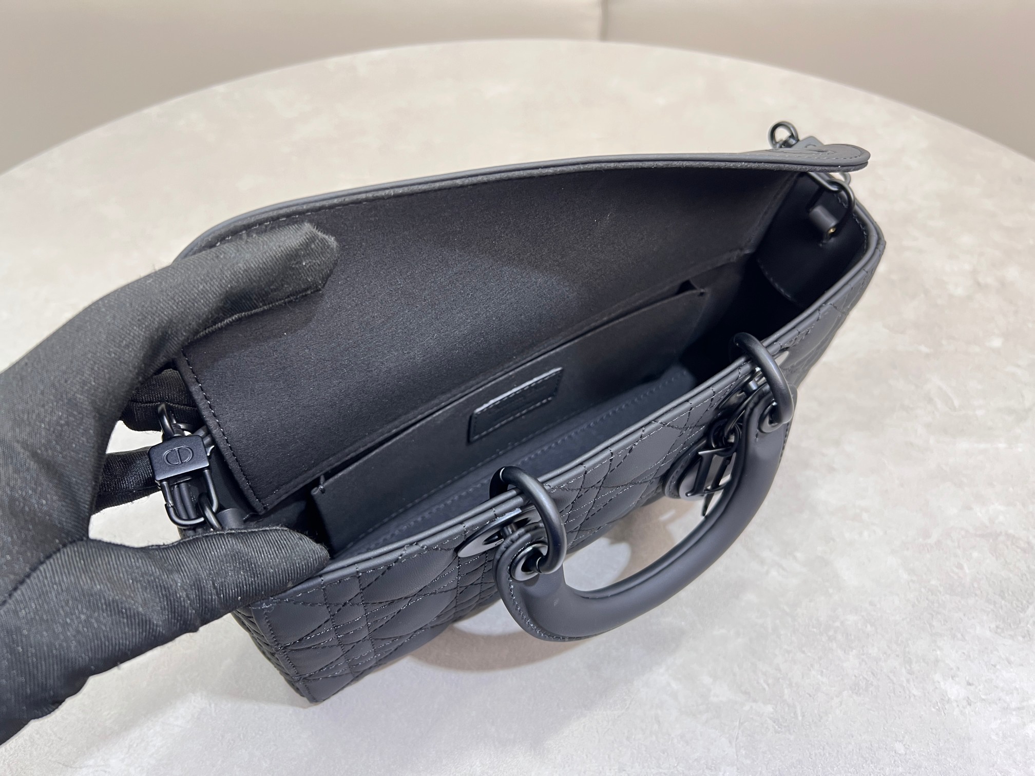 [TOP] Christian Dior Lady D-Joy Bag Collection 22cm/26cm - Black