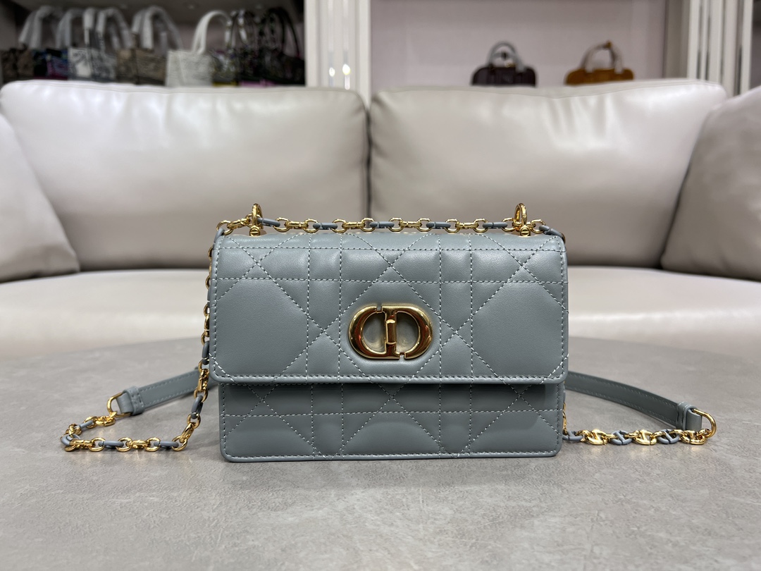 [TOP] Christian Dior Miss Caro Mini Chain Handbag 18×12×5.5cm - 4 Colors