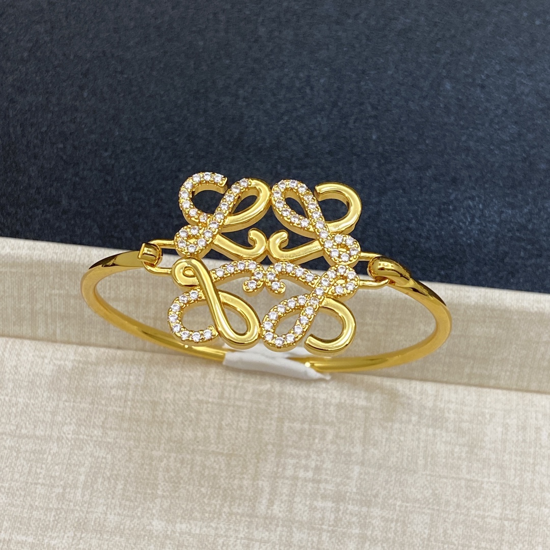 [TOP] LOEWE Logo Bracelets - 2 Colour